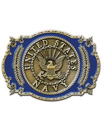 BUCKLE-USN LOGO (3-1/4")