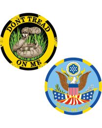 CHALLENGE COIN-DONT TREAD (1-3/4")