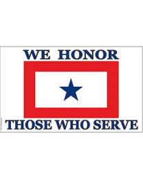 FLAG-FAM.MEMBER IN SVC-WE (3ft x 5ft)