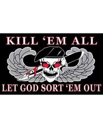 FLAG-KILL'EM ALL (3ft x 5ft)