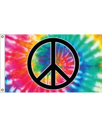 FLAG-PEACE SIGN (3ft x 5ft)