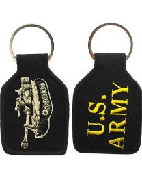 KEY RING-ARMY,TANK,ARMOR (1-3/4"X2-3/4")
