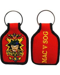 KEY RING-VIETNAM MAC-V (1-3/4"X2-3/4")