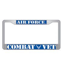 LIC.FRAME,USAF,COMBAT VET (6"X12")