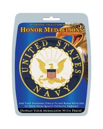 MEDALLION-US NAVY (4")