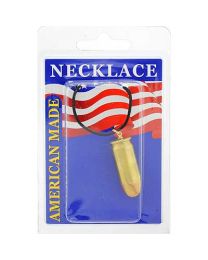 NECKLACE-BULLET,45CAL 