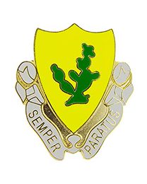 PIN-ARMY,012TH CAV.RGT. (1")