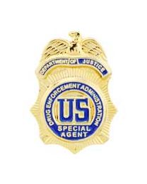 PIN-BDG,DEA,SPEC.SVC.AGNT (1")
