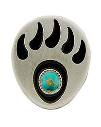 PIN-BEAR,CLAW/STONE (1")