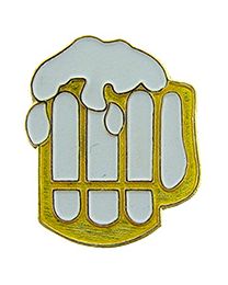 PIN-BEER,MUG (1")