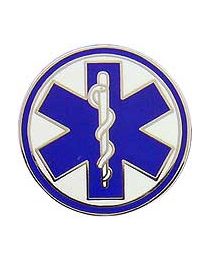 PIN-EMS STAR OF LIFE (1")