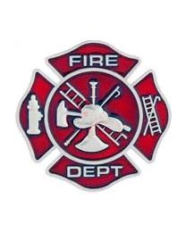 PIN-FIRE DEPT LOGO (1")