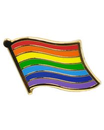 PIN-FLAG,RAINBOW (1")