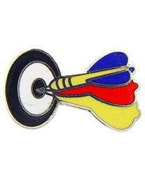 PIN-GAME,DARTS & BOARD (1")