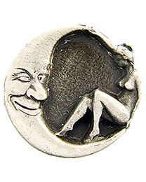 PIN-MOON LADY (1")