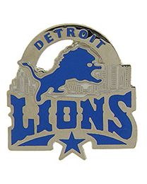 PIN-NFL,STAR,LIONS (1-1/4")