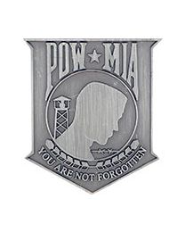 PIN-POW*MIA,YOU'RE NOT (1-1/2")