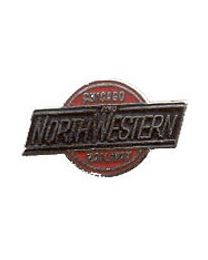 PIN-RR,CHI N.WESTERN (1")