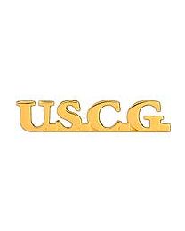 PIN-USCG,SCR,LETTERS (1-3/4")