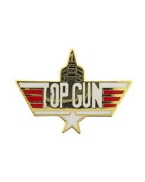 PIN-USN,TOP GUN,W/JET,SML (1-1/8")