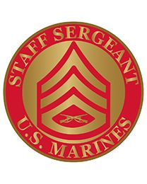 RANK-USMC,E6,STAFF SGT (1")