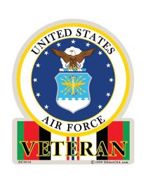 STICKER-ENDUR FREED.USAF (3-1/2"x4-1/8")