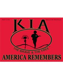 STICKER-KIA,AMERICA RMBR (3-1/2"X5")