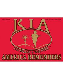 STICKER-KIA,AMERICA RMBR (3-1/2"X5")