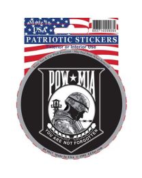 STICKER-POW*MIA (5")